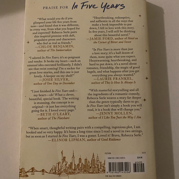 Rebecca Serle; In Five Years - Picture 2 of 2